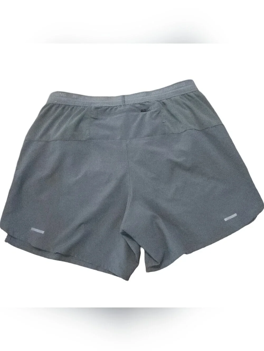 Nike Women’s Mid Rise Gray Athletic Running Lightweigh Dri Fit Shorts Athletic